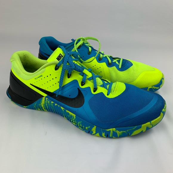 Nike Metcon 2 Blue Glow size 15 - Picture 1 of 9